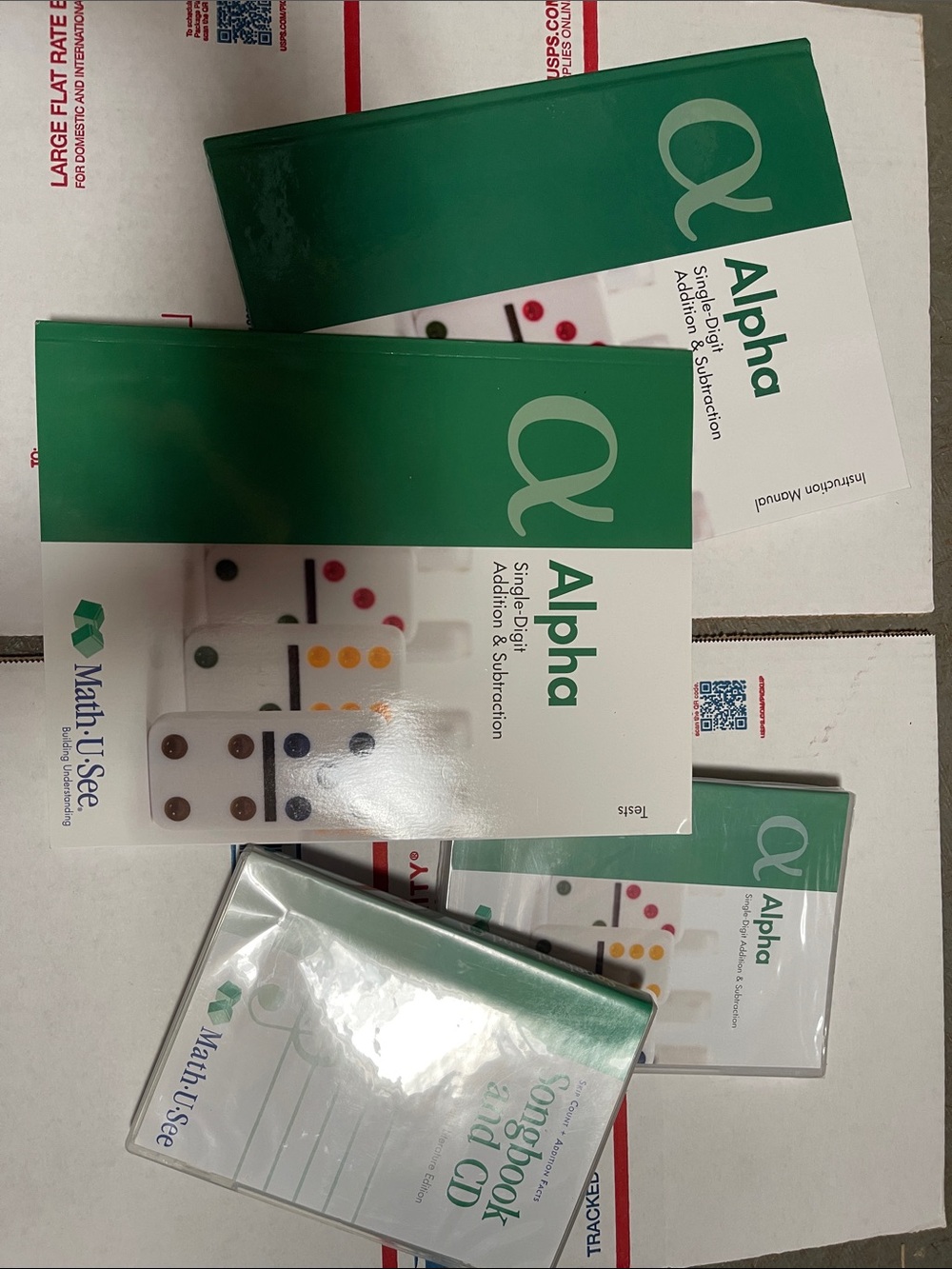 Alpha Single-Digit Addition & Subtraction Set - Green